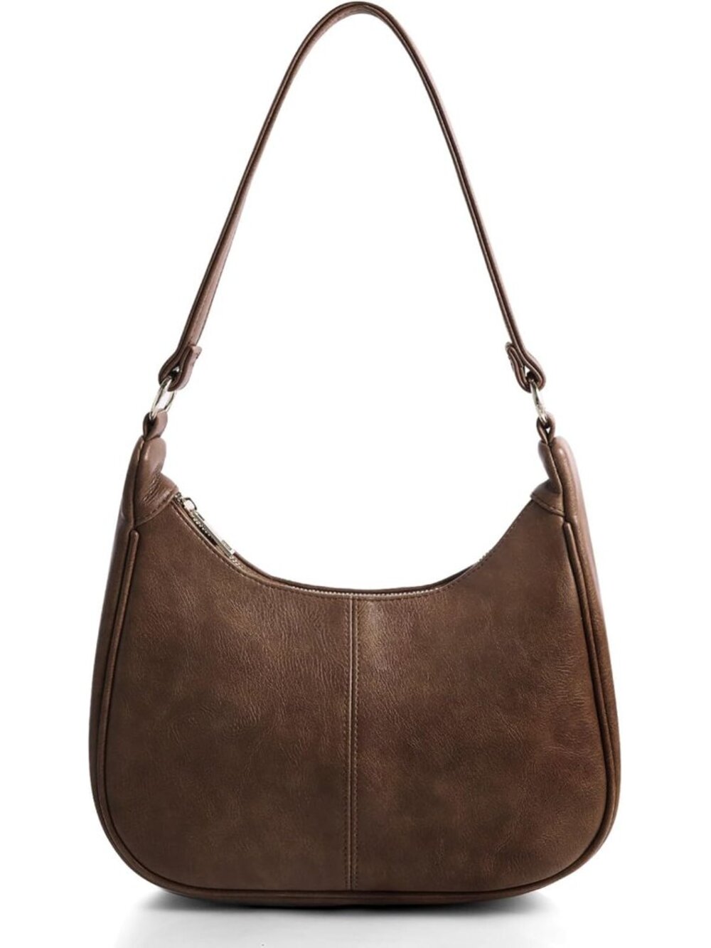 Hobo Bags for Women, Shoulder Bag with Zippered Back Pocket Women Purses
